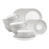 TEESERVICE Liberty Pure Colors New Grey 18er Set - Grau, Keramik (1/1/1cm) - Seltmann Weiden