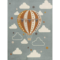 KINDERTEPPICH 140x200 cm Mehrfarbig - Multicolor, Textil (140/200cm) - LIVABLISS