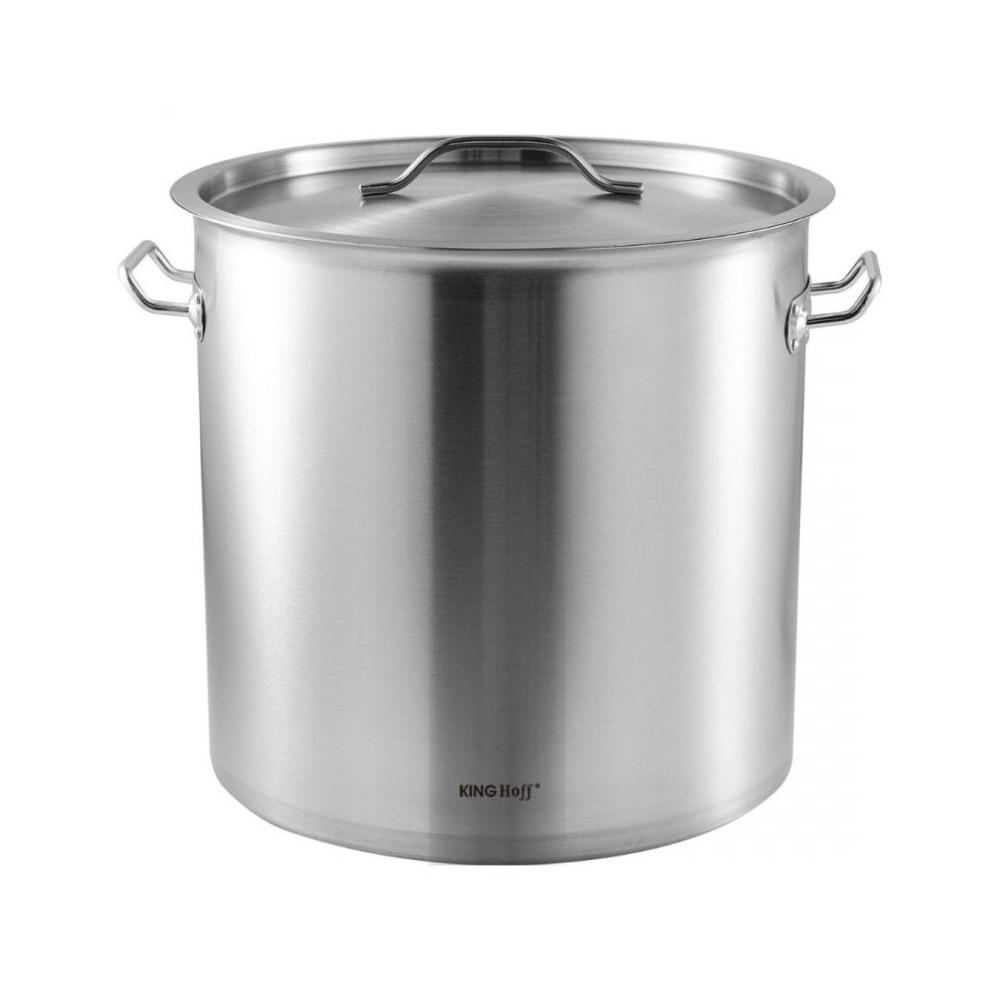 TOPF Silber 46/36/36 cm KH1965 - Silberfarben, Metall (36cm) - Kinghoff 