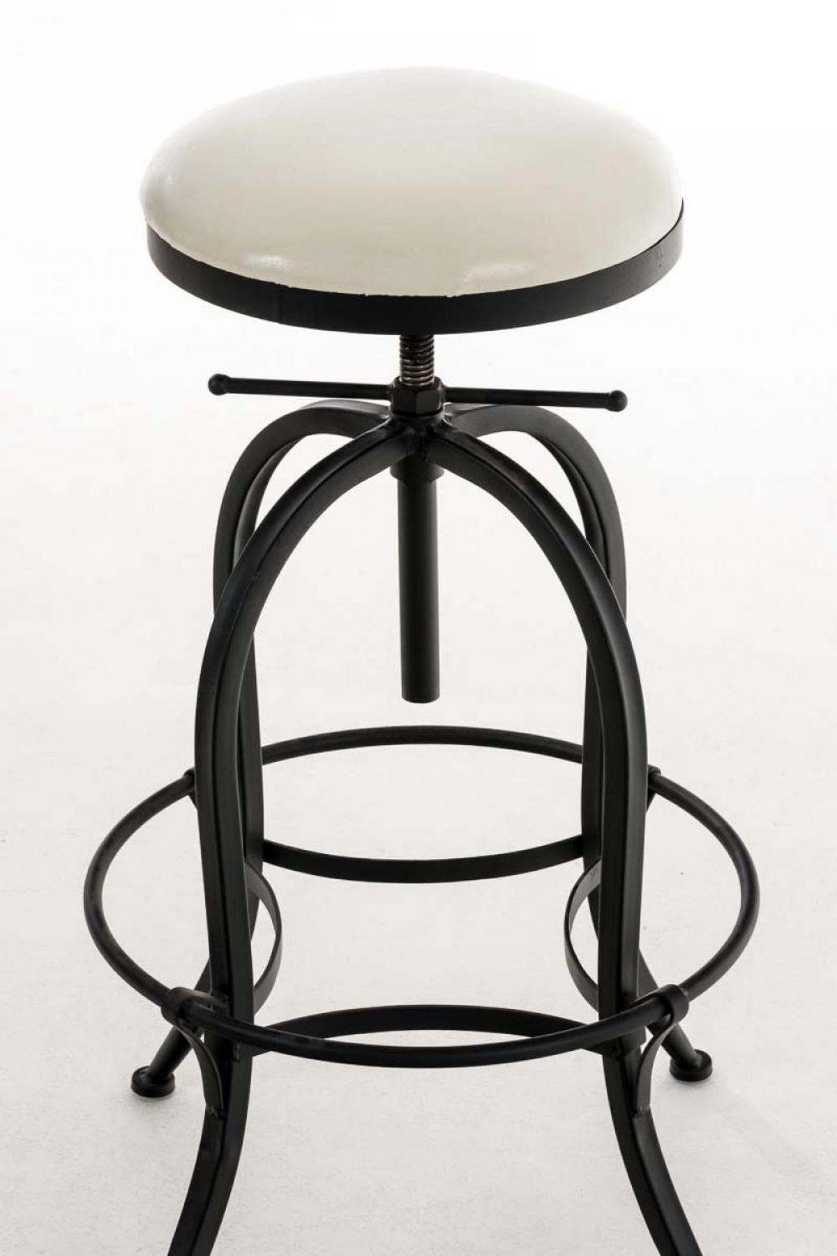 BARHOCKER Metall schwarz - Schwarz, Textil/Metall (45/73/45cm) - CLP