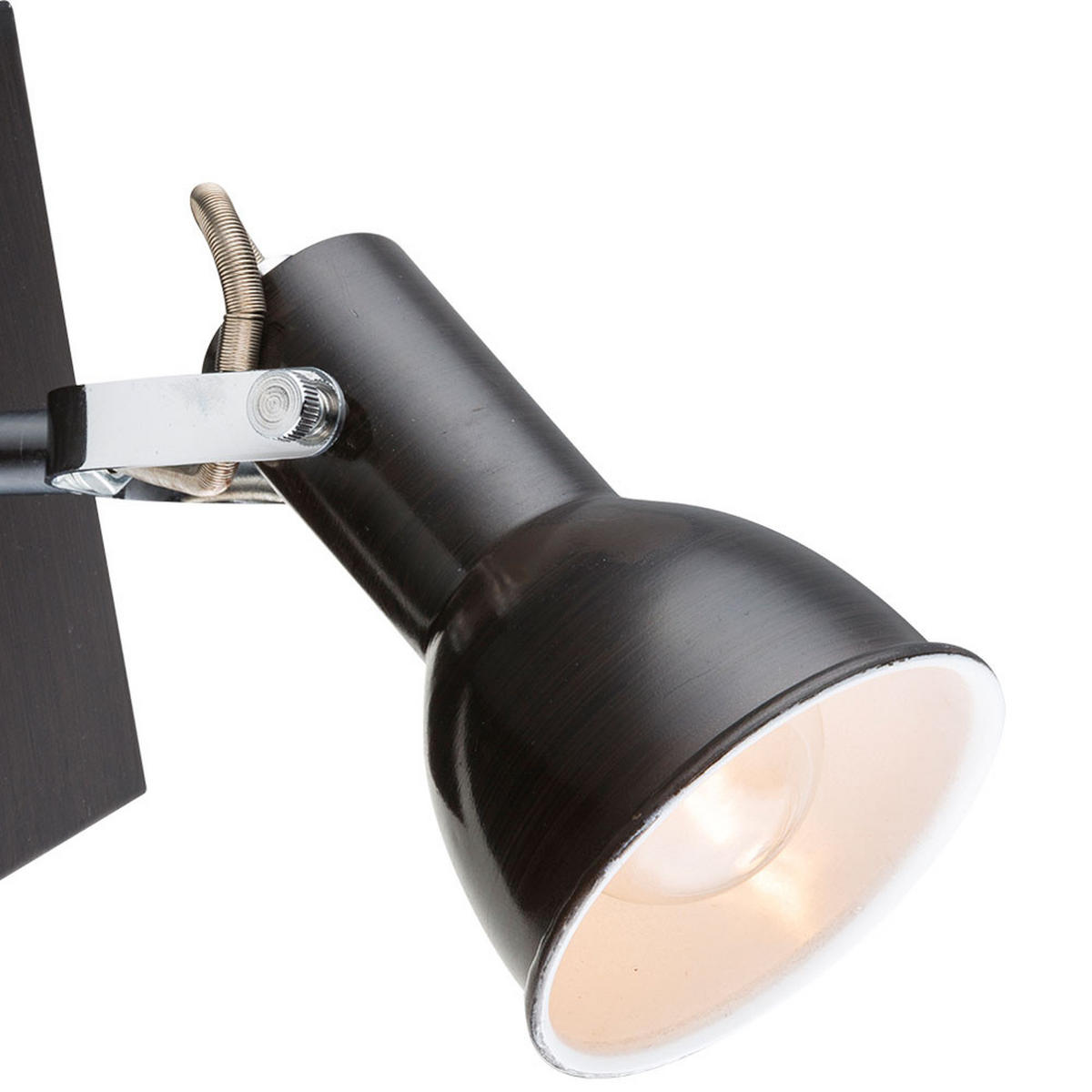 WANDLEUCHTE XENIA Metall Braun - Braun, Metall (8/15.5/14cm) - Globo Lighting