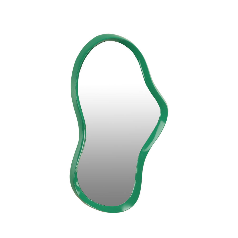 DESIGN-SPIEGEL - Glas - Grün - Grün, Glas (33/63/3cm) - Drawer