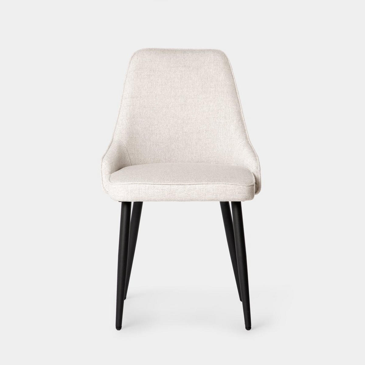 ESSZIMMERSTUHL Nika Beige 52 cm x 87 cm 2er-Set - Beige, Textil (52/87/58cm) - Klast Home