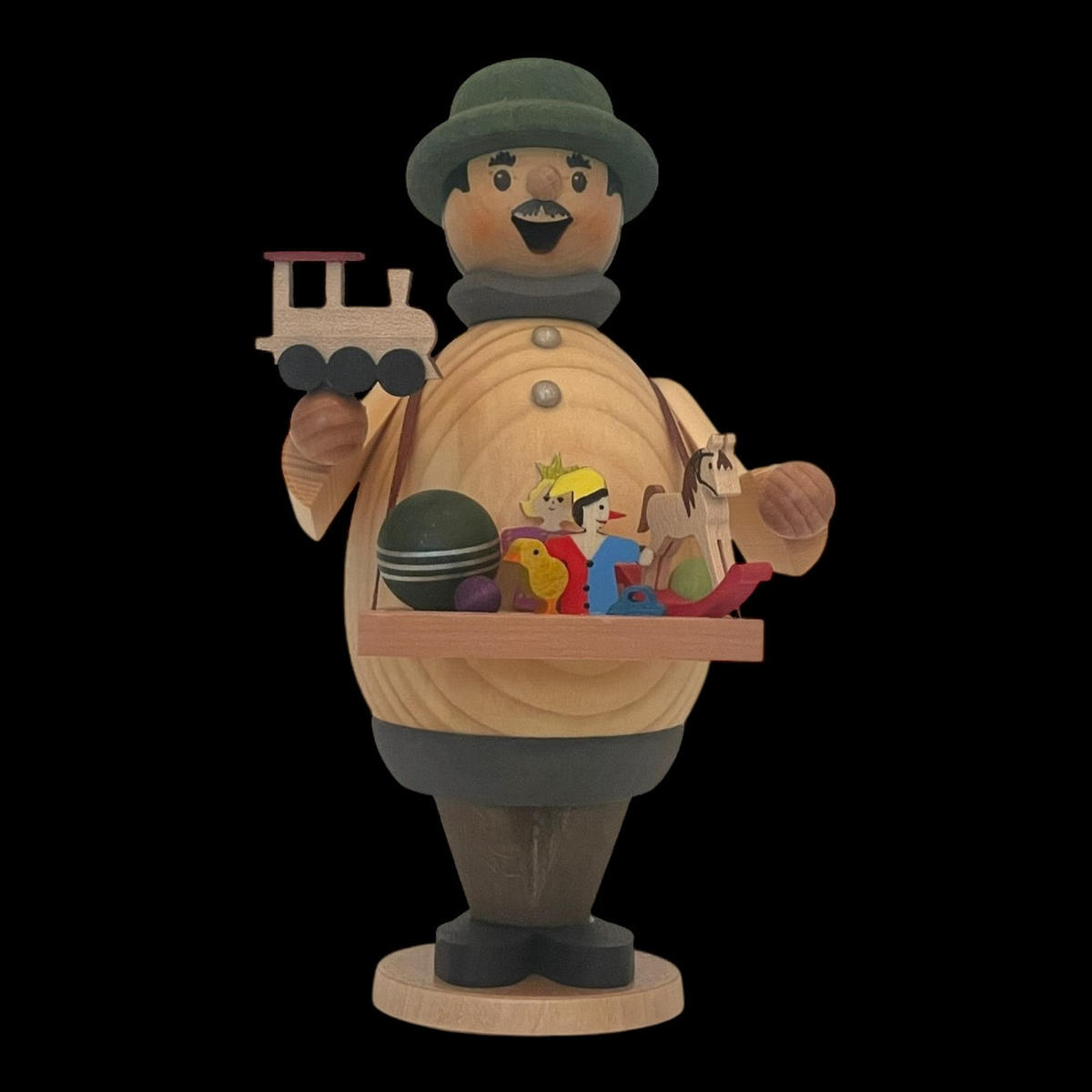 RAUCHMANN Max als Spielzeughändler 16 cm - Multicolor, Holz (10/16/10cm)