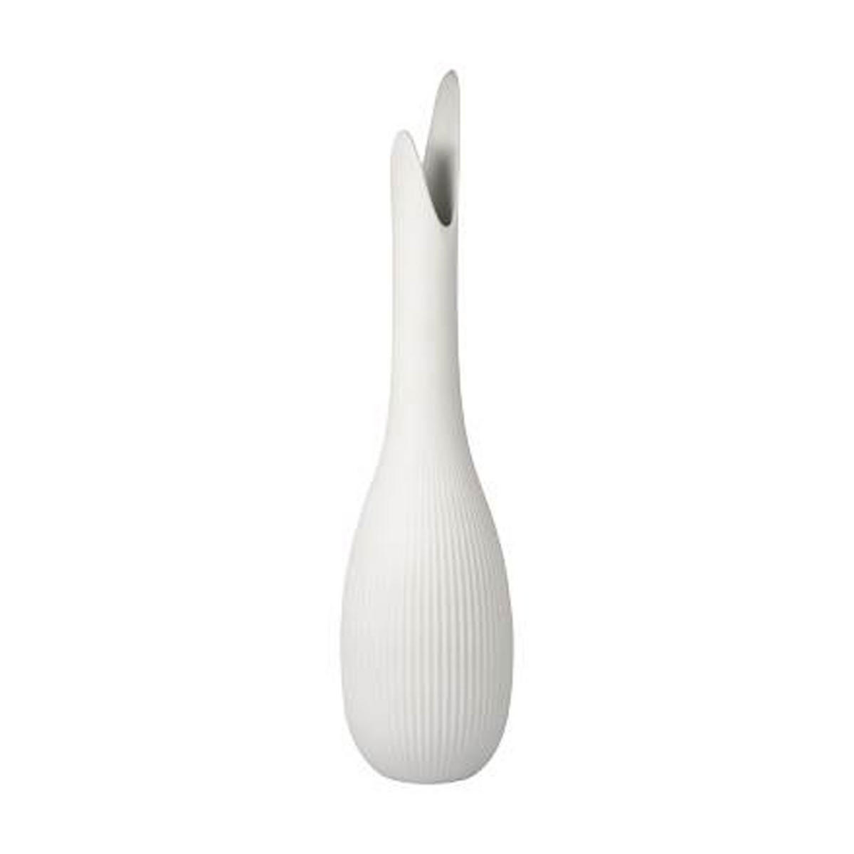 VASE Studio 8 Pure Raindrop weiß 41 cm - Weiß, Keramik (41cm) - Goebel