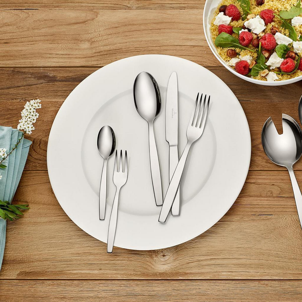 SPEISETELLER For Me weiß ø 27,5 cm 6er Set - Weiß, Keramik (27.5cm) - Villeroy & Boch