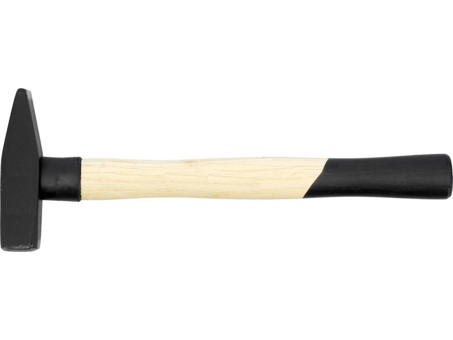 HAMMER Schlosserhammer mit Holzstiel 500 g. DIN 1041 TÜV / GS - Multicolor, Metall (30/10/5cm) - TRIZERATOP