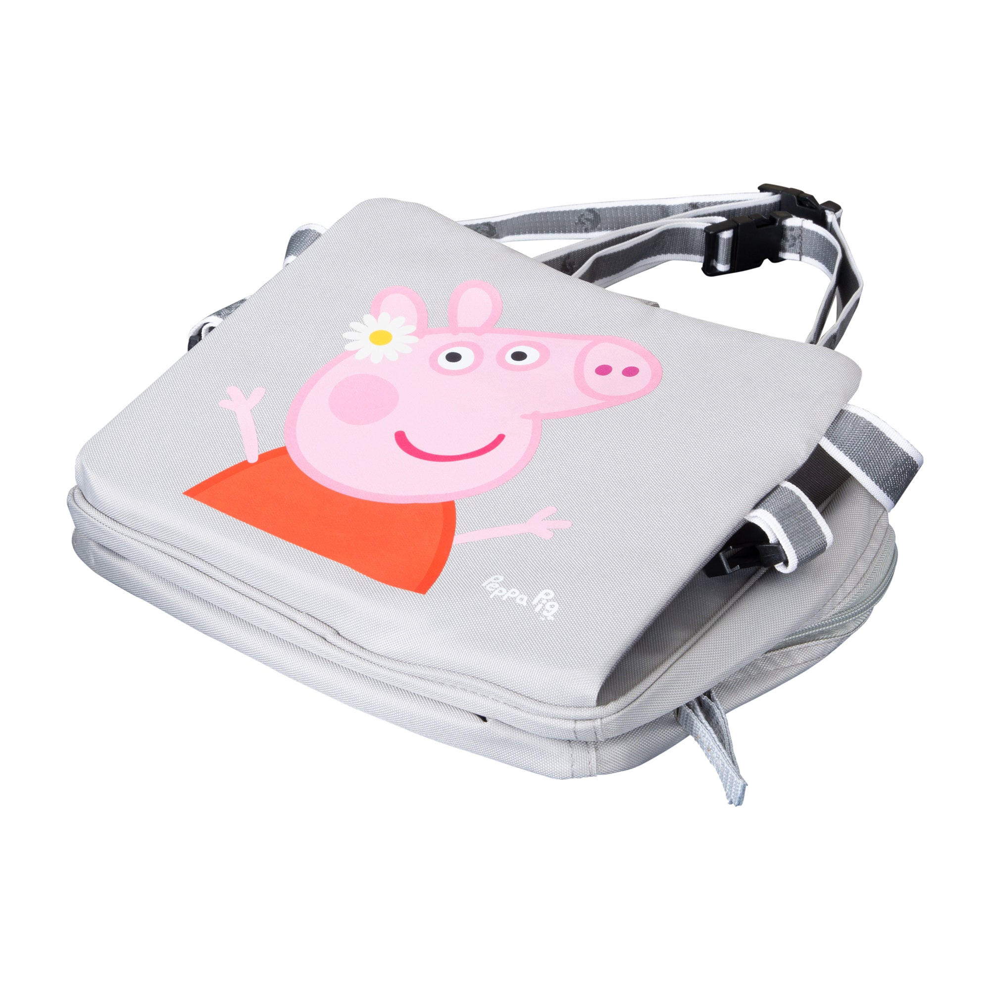 BOOSTERSITZ Peppa Pig - Grau, Textil (28/30/23cm) - Roba