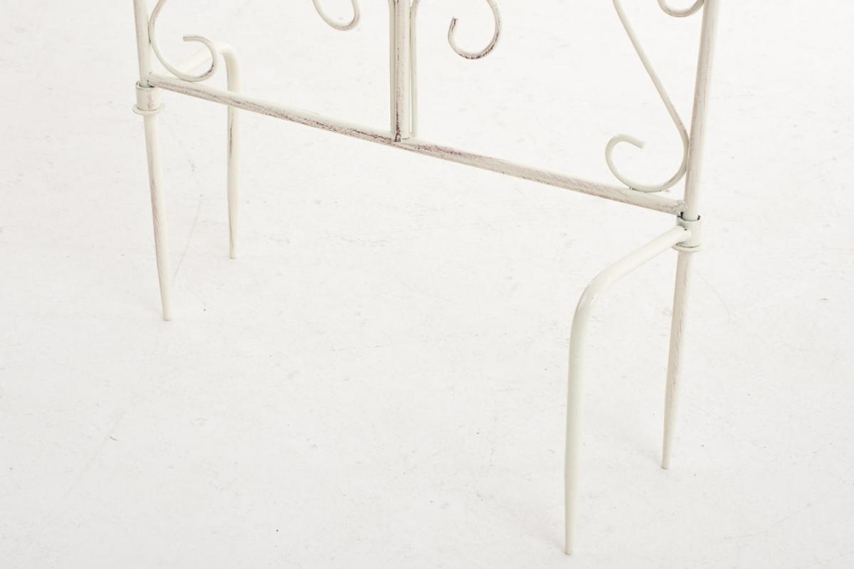 RANKGITTER Metall antik-creme - Creme, Metall (35/122/1cm) - CLP