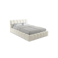 POLSTERBETT mit Bettkasten und Lattenrost 160x228 Beige - Beige/Creme, Kunststoff/Textil (140/200cm) - Makamii