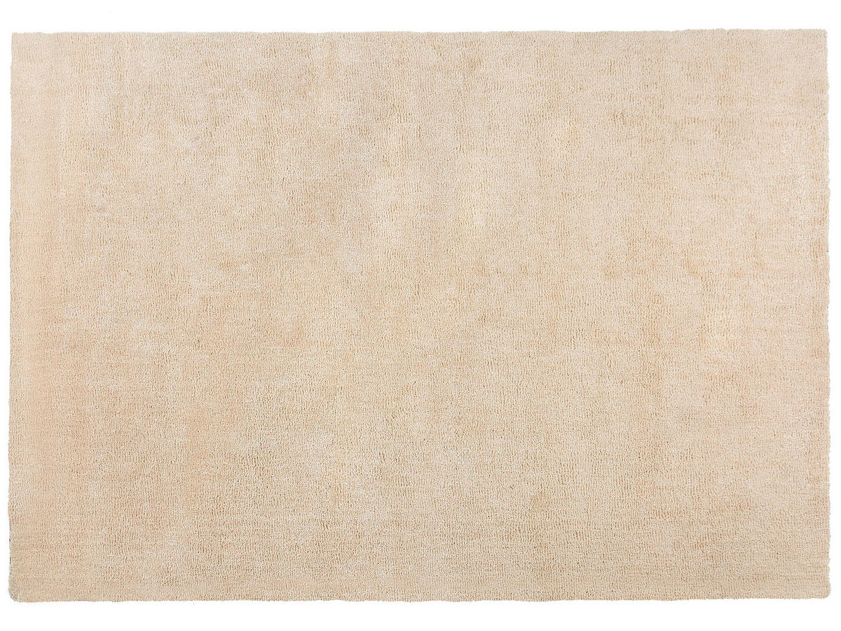 SHAGGY-TEPPICH Demre 230/160 cm - Beige, Kunststoff (160/230cm) - Beliani
