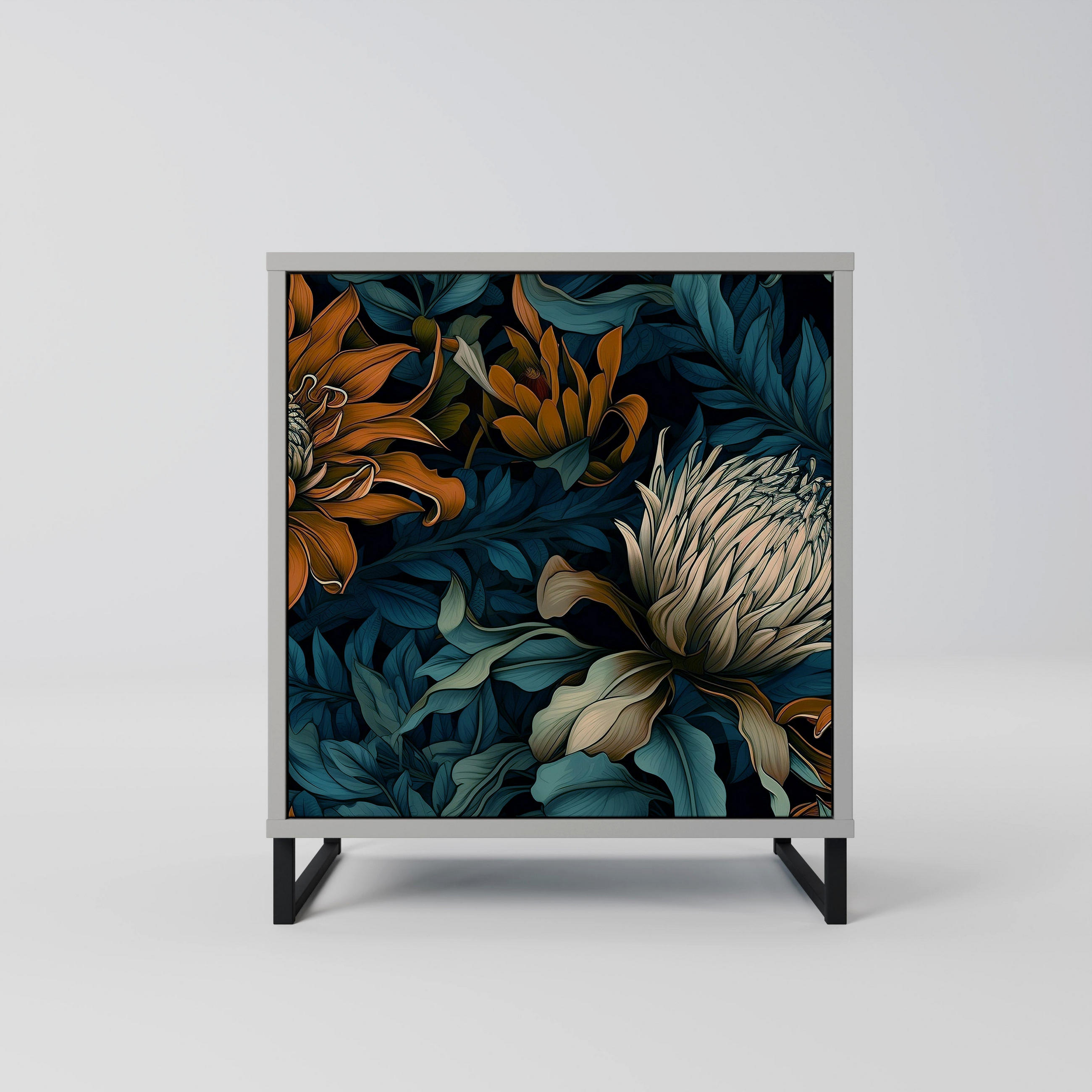 SpaceRebels Sideboard Grau 57.5x67.5x42 cm
