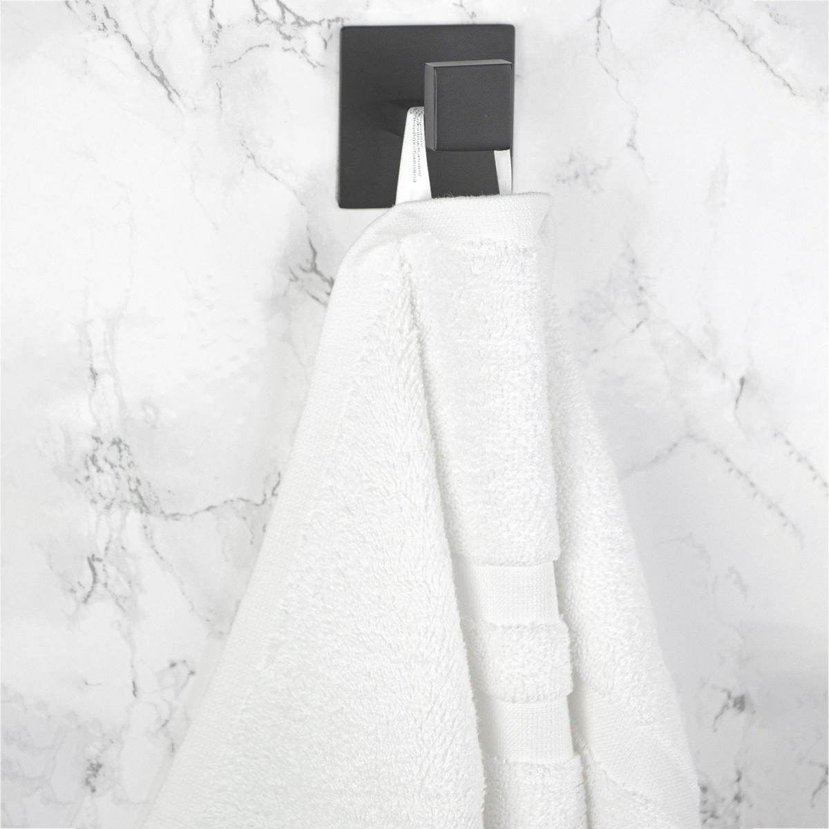 HANDTÜCHER, 4er-Set, 50x100 cm, 100% Baumwolle, Weiß - Weiß, Textil (50/100cm) - Zollner