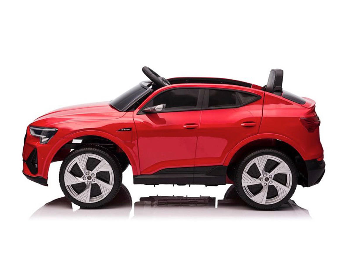 KINDER ELEKTROAUTO Audi e-tron rot - Rot, Kunststoff (108/60/47cm) - TPFLiving