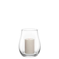 WINDLICHT Esperanza ø 15.3 cm - Transparent, Glas (15.3/18/15.3cm) - Leonardo Living