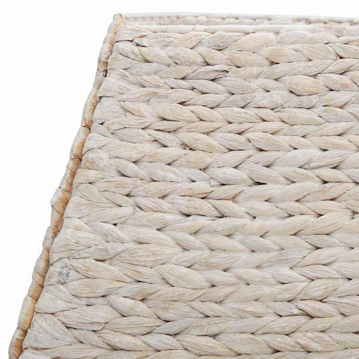 WEIHNACHTSBAUMKRAGEN 60/60/28 cm Weiß Wasserhyazinthe - Weiß, Naturmaterialien (60/28/60cm) - vidaXL