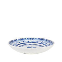 TIEFER TELLER Tulpe Delfts Blond in Blau - 23cm - Multicolor, Keramik (24/24/4.3cm) - Blond Amsterdam