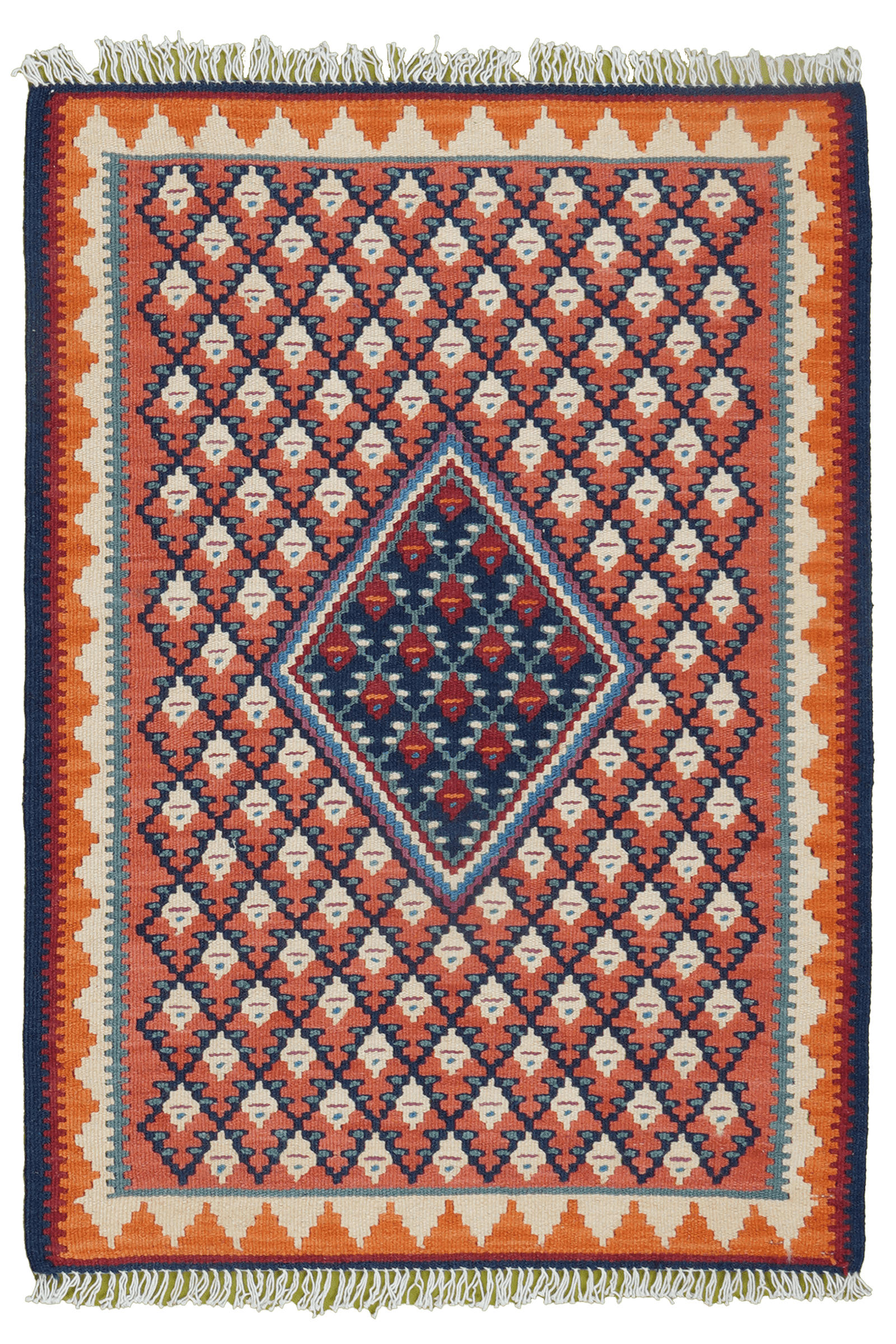 Looma Kelim-Teppich Rot 62x88 cm