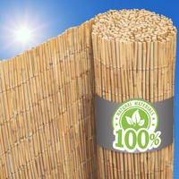 BALKON-SICHTSCHUTZ Schilf, 90/300 cm, braun - Braun, Naturmaterialien (1/90cm) - urfence