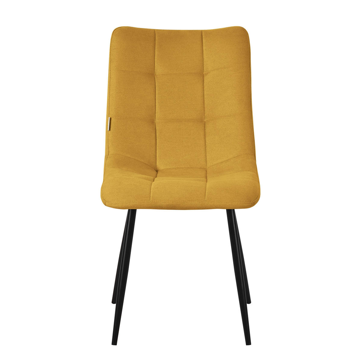 ESSZIMMERSTUHL 6er Set - Gelb, Metall (49/89/60.5cm) - ML-DESIGN