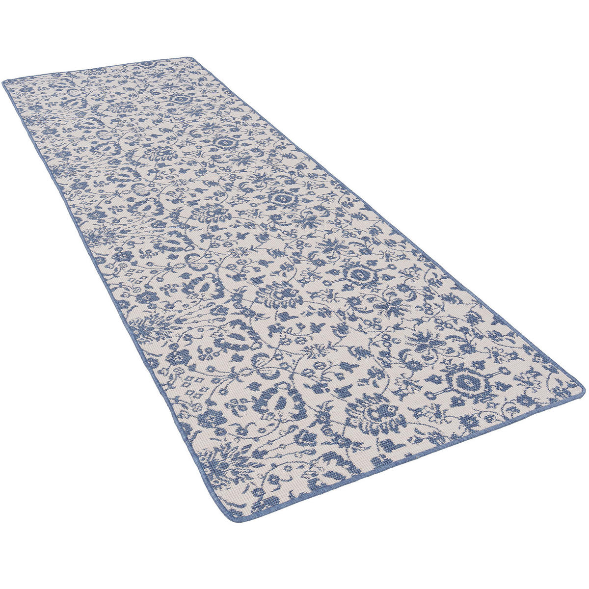IN- UND OUTDOOR TEPPICH LÄUFER BEIDSEITIG NEWPORT - Creme, Textil (100/400cm) - Snapstyle