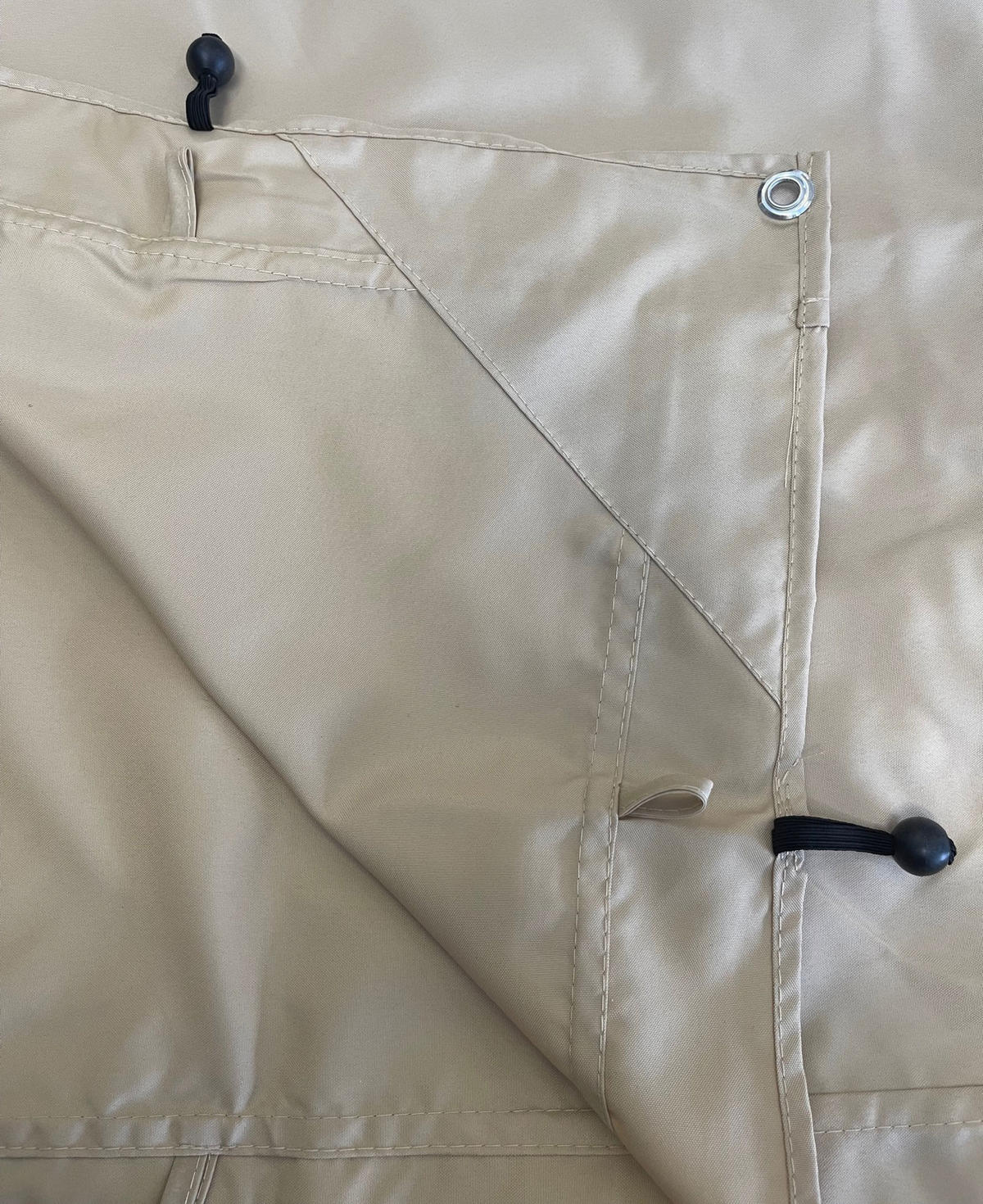 ERSATZDACH 250x300cm Sand - Beige, Textil (260/1/296cm) - QUICK STAR