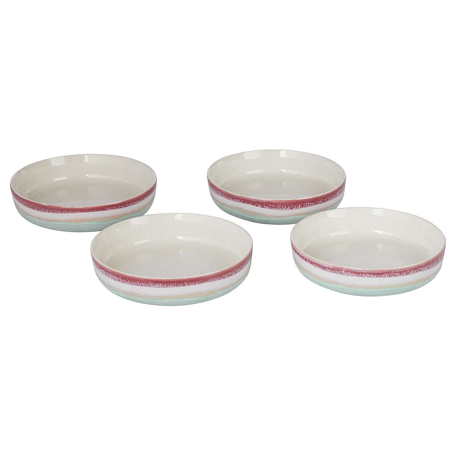 PASTATELLER 4er-Set Medley 1L - Mintgrün, Keramik (21/21/4.8cm) - Butlers