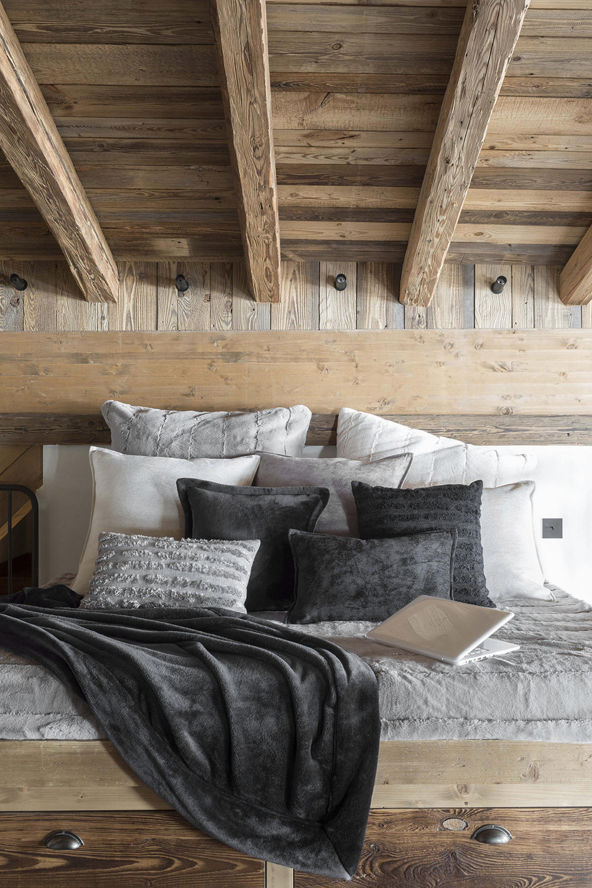 PLAID Tender asphaltgrau 150 x 200 cm - Dunkelgrau, Textil (150/200cm) - Vivaraise
