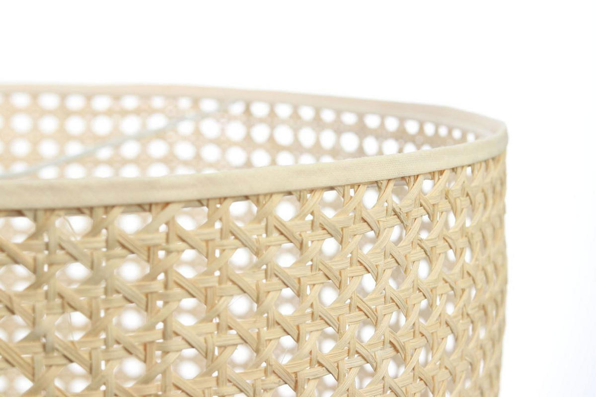 HÄNGELEUCHTE Beige 50/43 cm - Beige, Kunststoff (50/1/43cm) - ONZENO