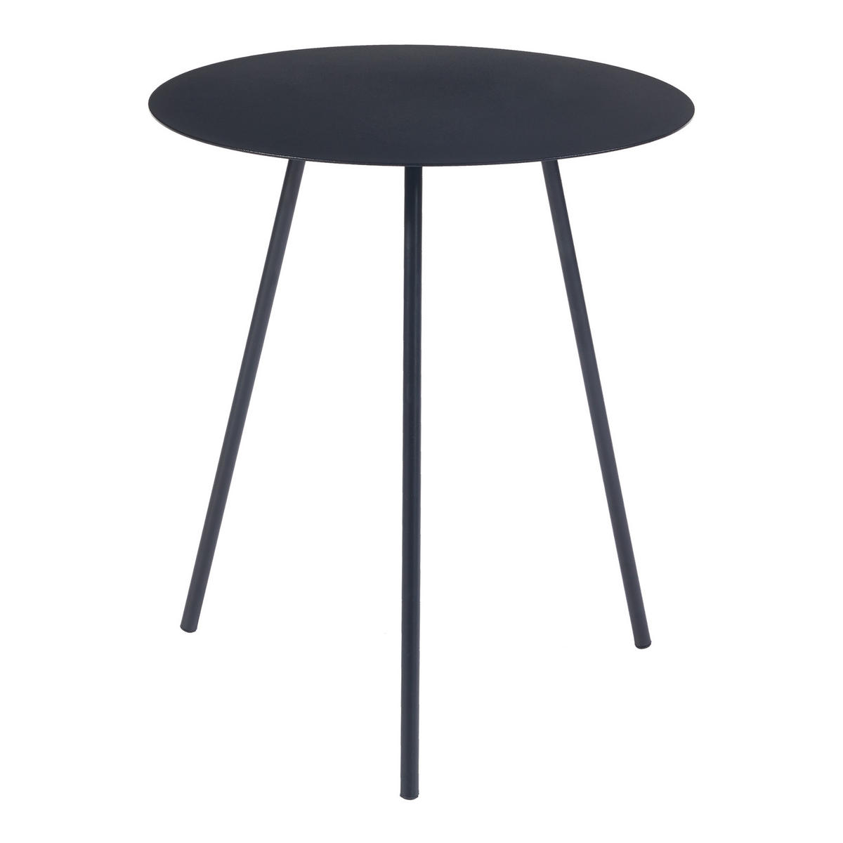 BEISTELLTISCH-SET 2 TLG. Sula - Schwarz, Metall (50/50/53cm) - [en.casa]