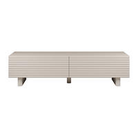TV-BOARD - 180 cm x 36.8 cm - Holz, Platte - Beige - LUDIMA - Beige, Holz (180/46.1/36.8cm) - Vente-Unique