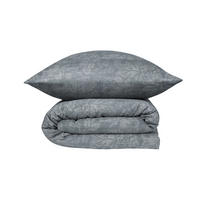 BETTWÄSCHESET Missy - Feinbiber - 2-Teilig - 135x200 cm - Grau - Grau, Textil (135/200cm) - SCHIESSER