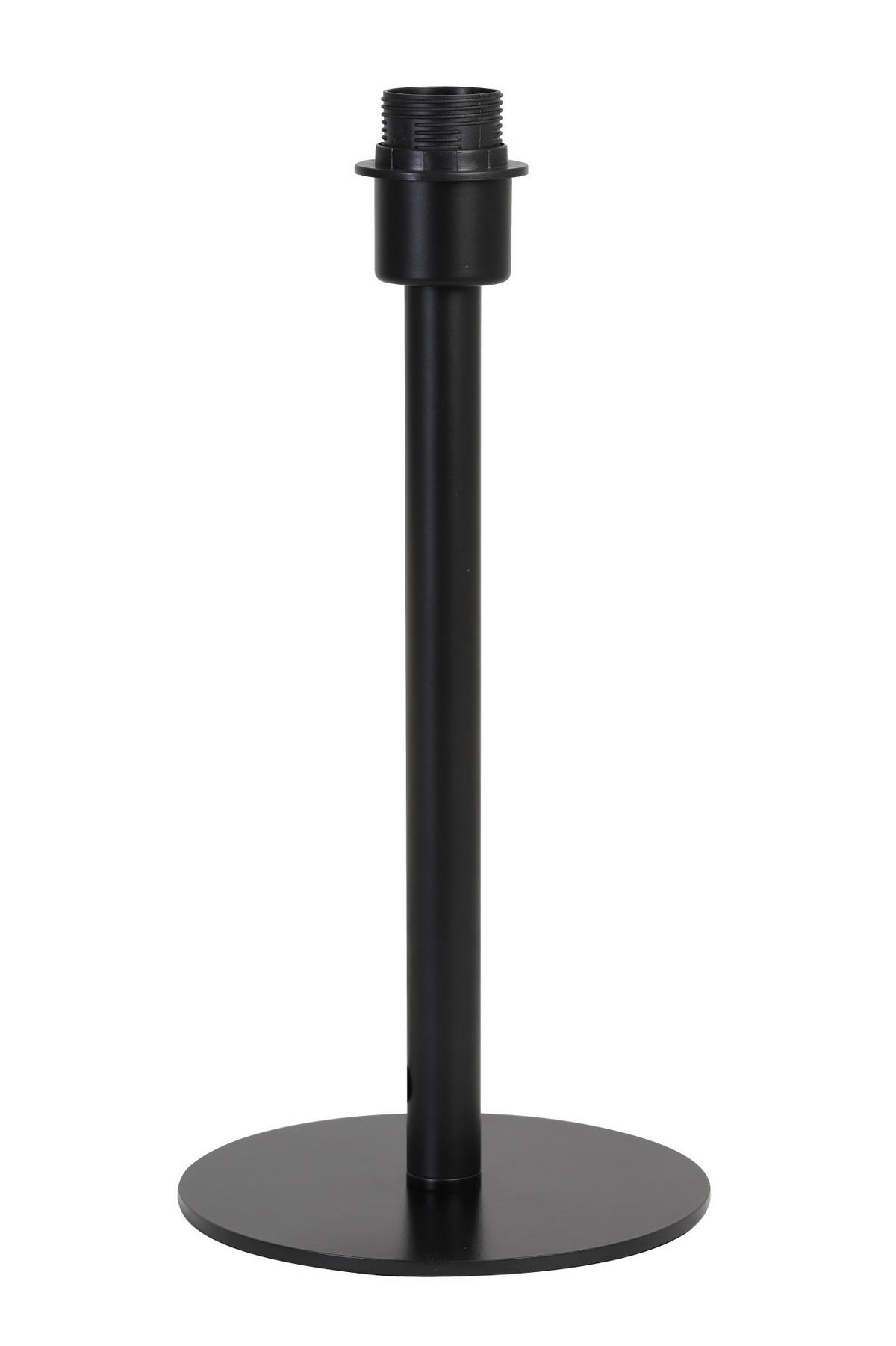 LAMPENFUSS Rodrigo Schwarz Ø18/37,5 cm - Schwarz, Metall (18/18/37.5cm) - Light & Living