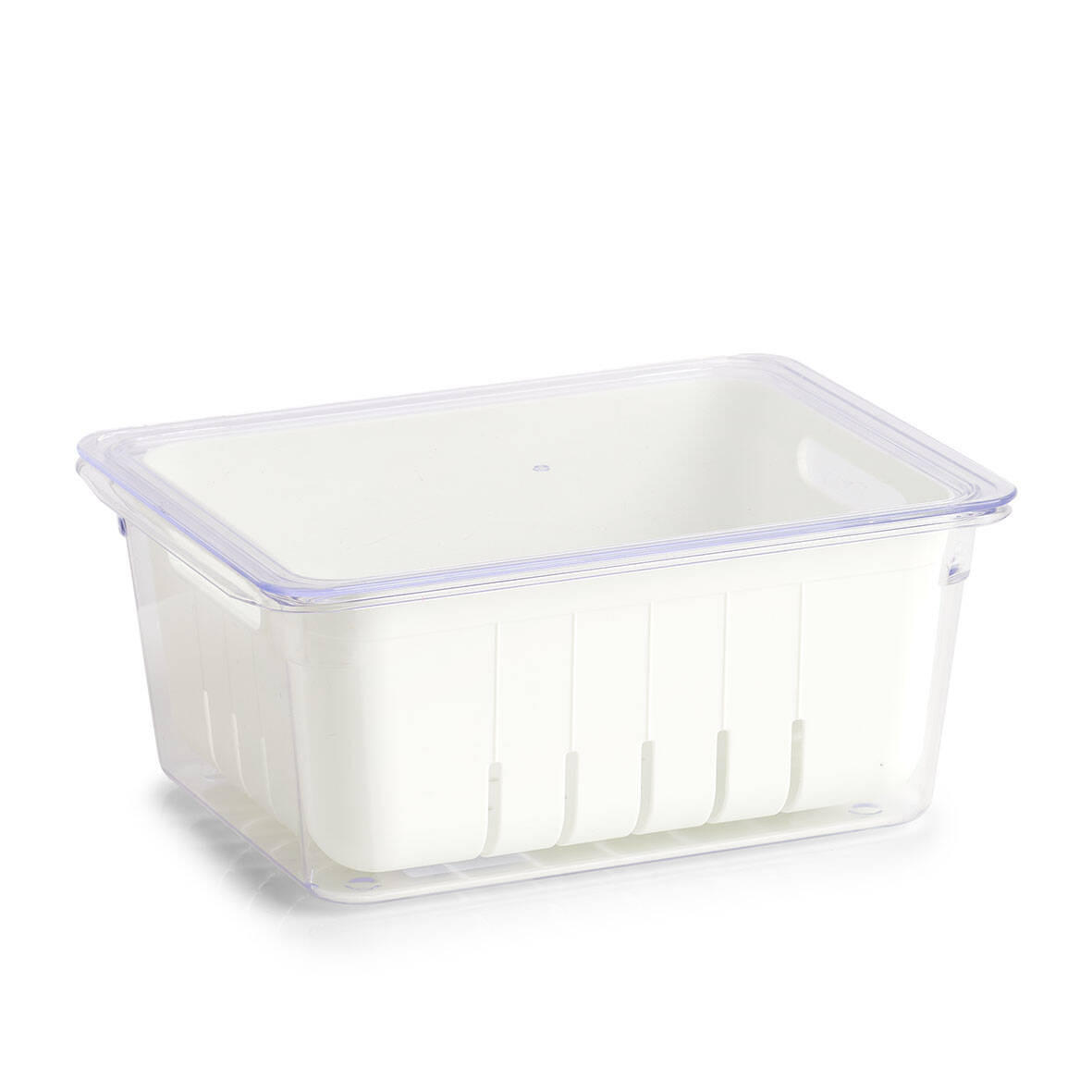 KÜHLSCHRANK-ORGANIZER 22,5/17,5/10 cm - Weiß, Kunststoff (17.5/10/22.5cm)