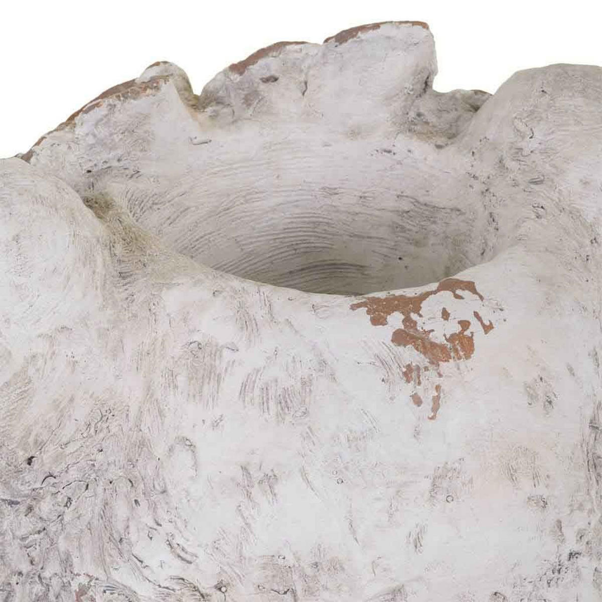 PFLANZENSTÄNDER, weiß, 37x44cm - Weiß, Stein (44cm) - Wanderlust