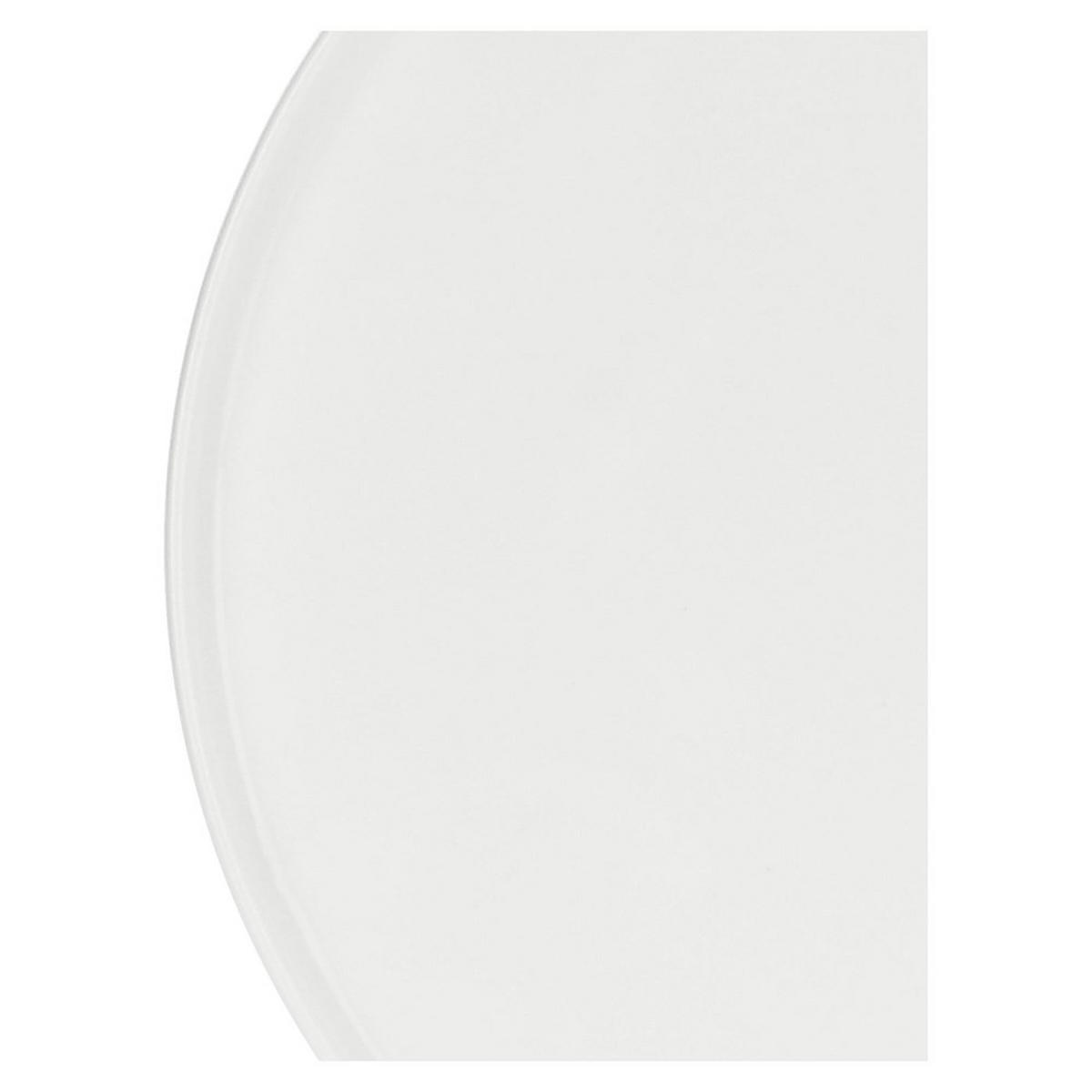 TELLER Weiß 32/32/2 cm P004400T32Z - Weiß, Keramik (32cm) - La Porcellana Bianca 