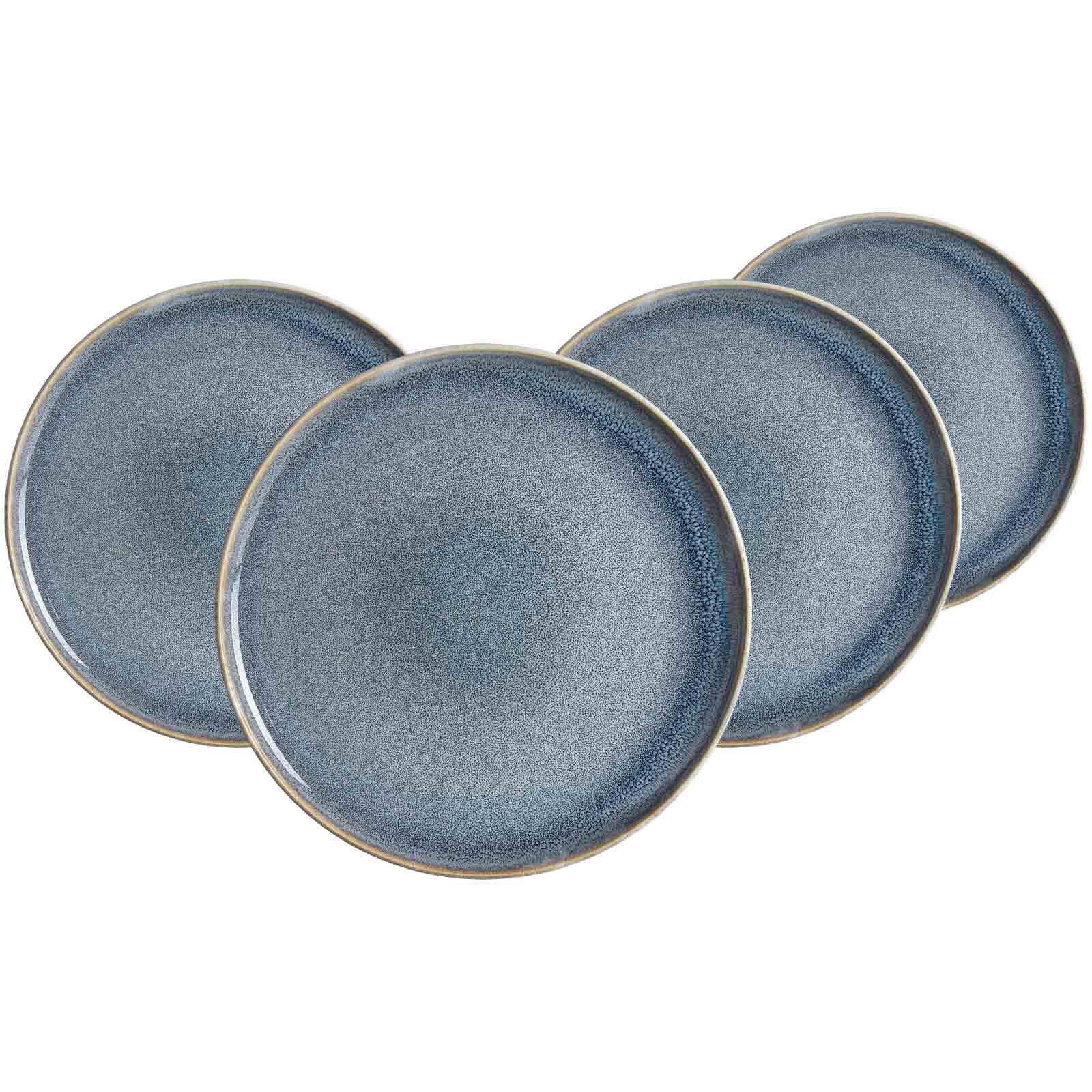 SPEISETELLER Skagen Stone grau ø 26,5 cm 4er Set - Grau, Keramik (26.5cm) - Ritzenhoff Breker