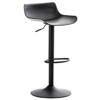 BARHOCKER Averna, Gestell Metall, Kunststoff Schwarz - Schwarz, Kunststoff/Textil (43/96/44cm) - TPFLiving