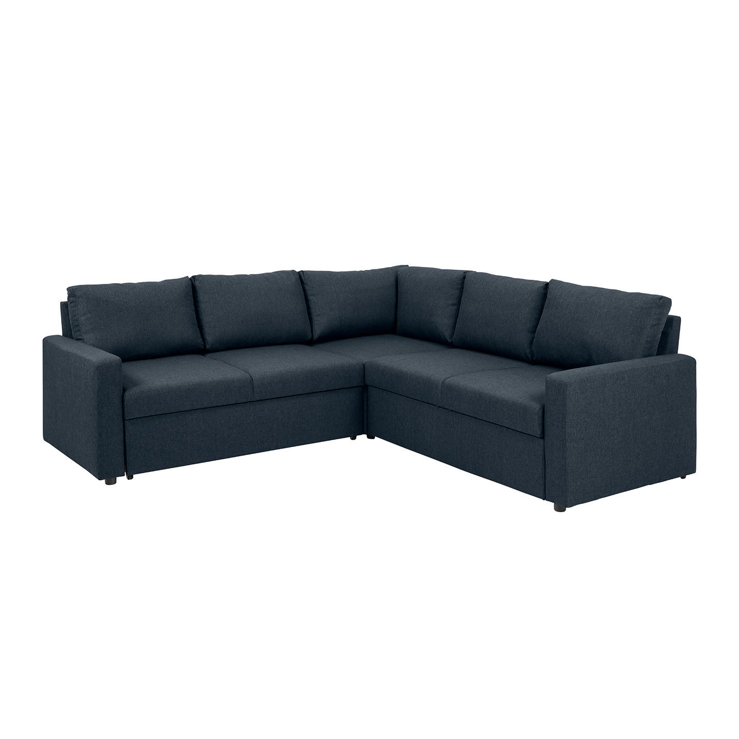 ECKSOFA dunkelblau - Grau, Textil (228/228cm) - ebuy24
