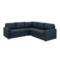 ECKSOFA dunkelblau - Grau, Textil (228/228cm) - ebuy24