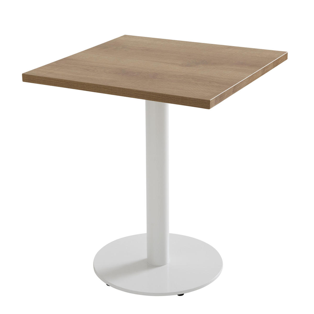 TISCHPLATTE quadratischer 60 cm, Hellholz - Hellbraun/Eichefarben, Holz/Holzwerkstoff (60/2/60cm) - Oviala