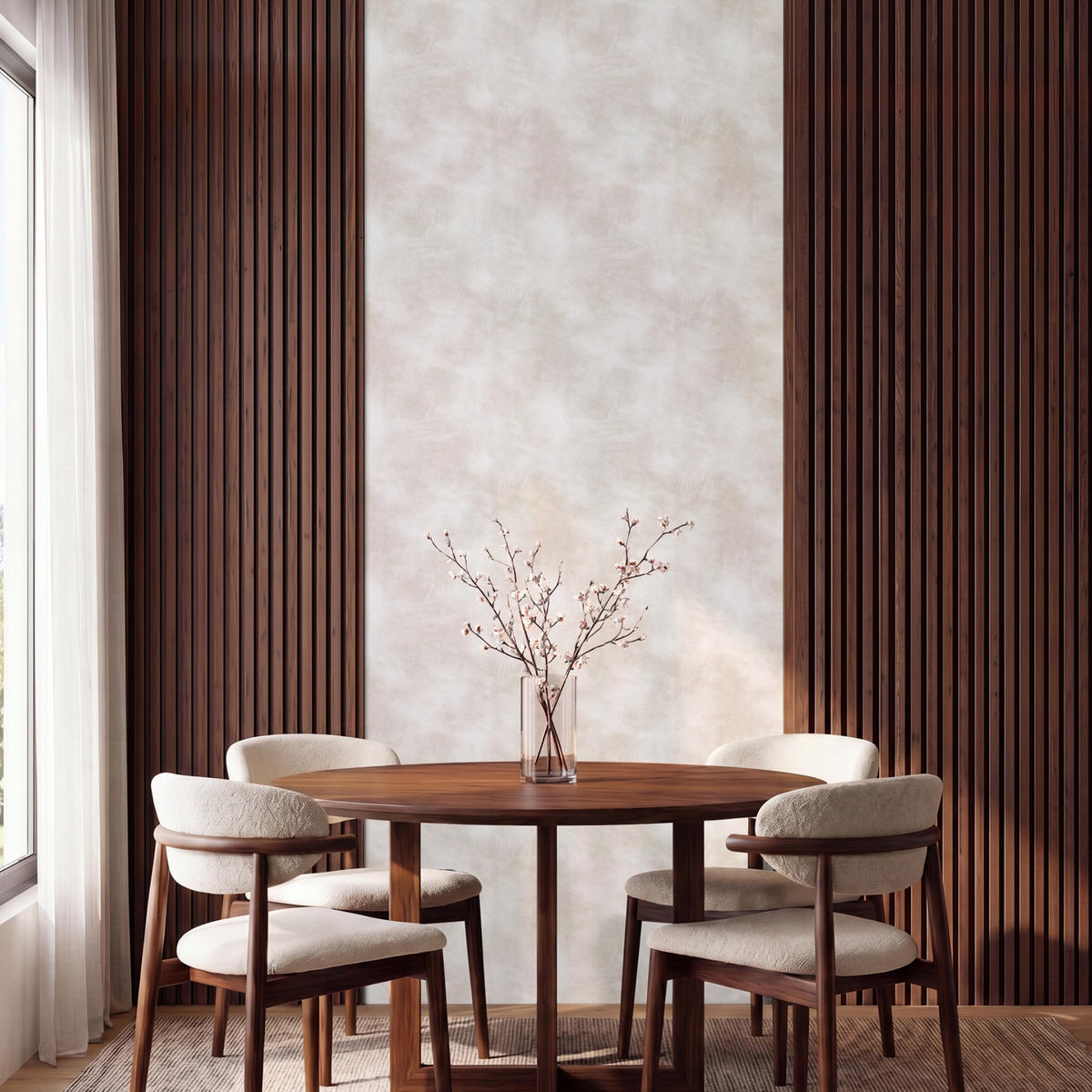 TAPETE - Dezent - Textur - Beige - 100x260 cm - Creme, Papier (100/260cm) - OnlyWow