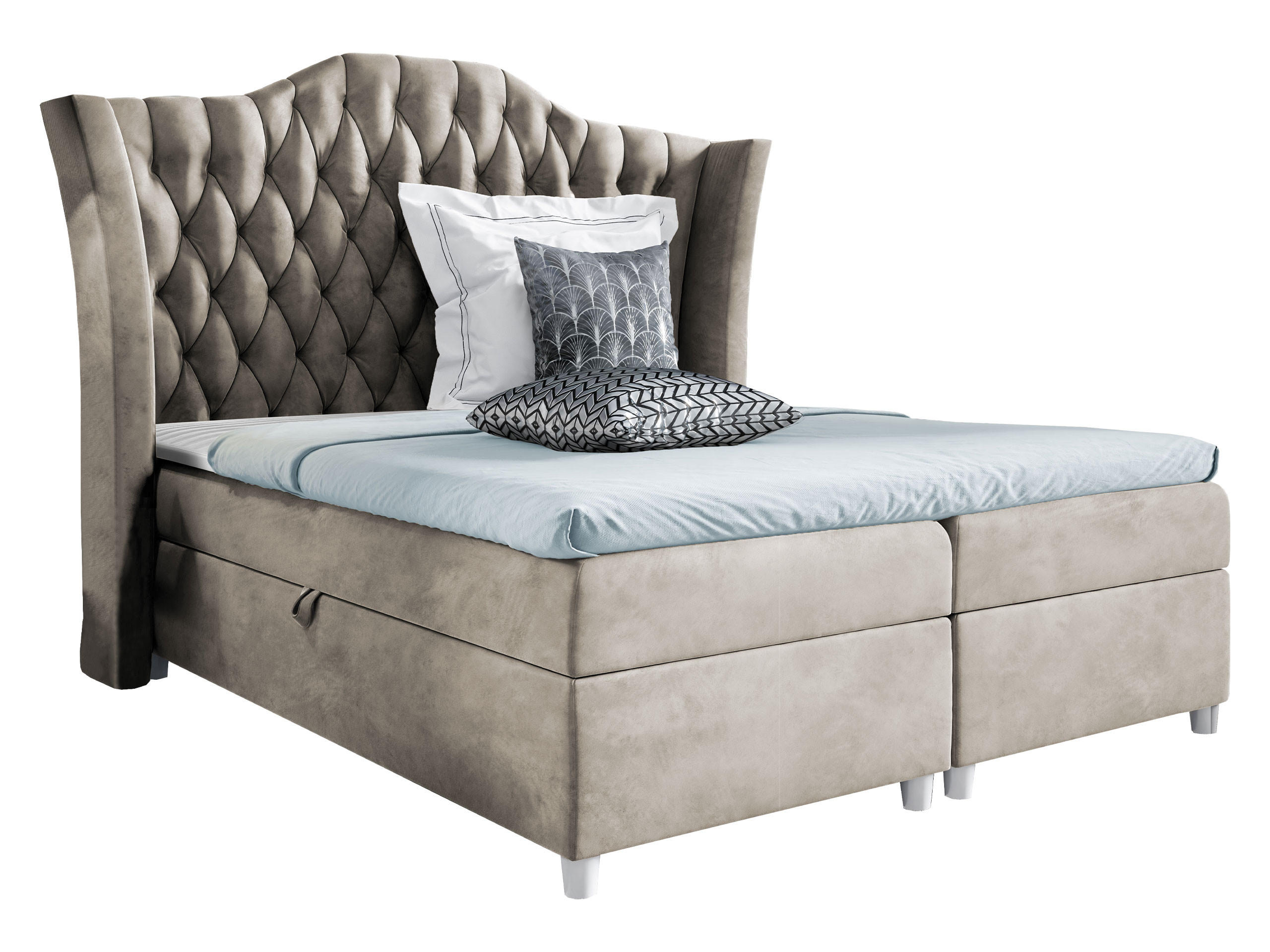 BOXBETT Colombo - Naturfarben, Holz (120/200cm) - MIRJAN24
