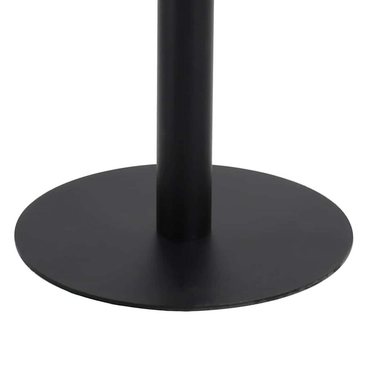 BISTROTISCH Dunkelbraun 80/80 Cm Mdf - Dunkelbraun, Holzwerkstoff (80/80/75cm) - vidaXL