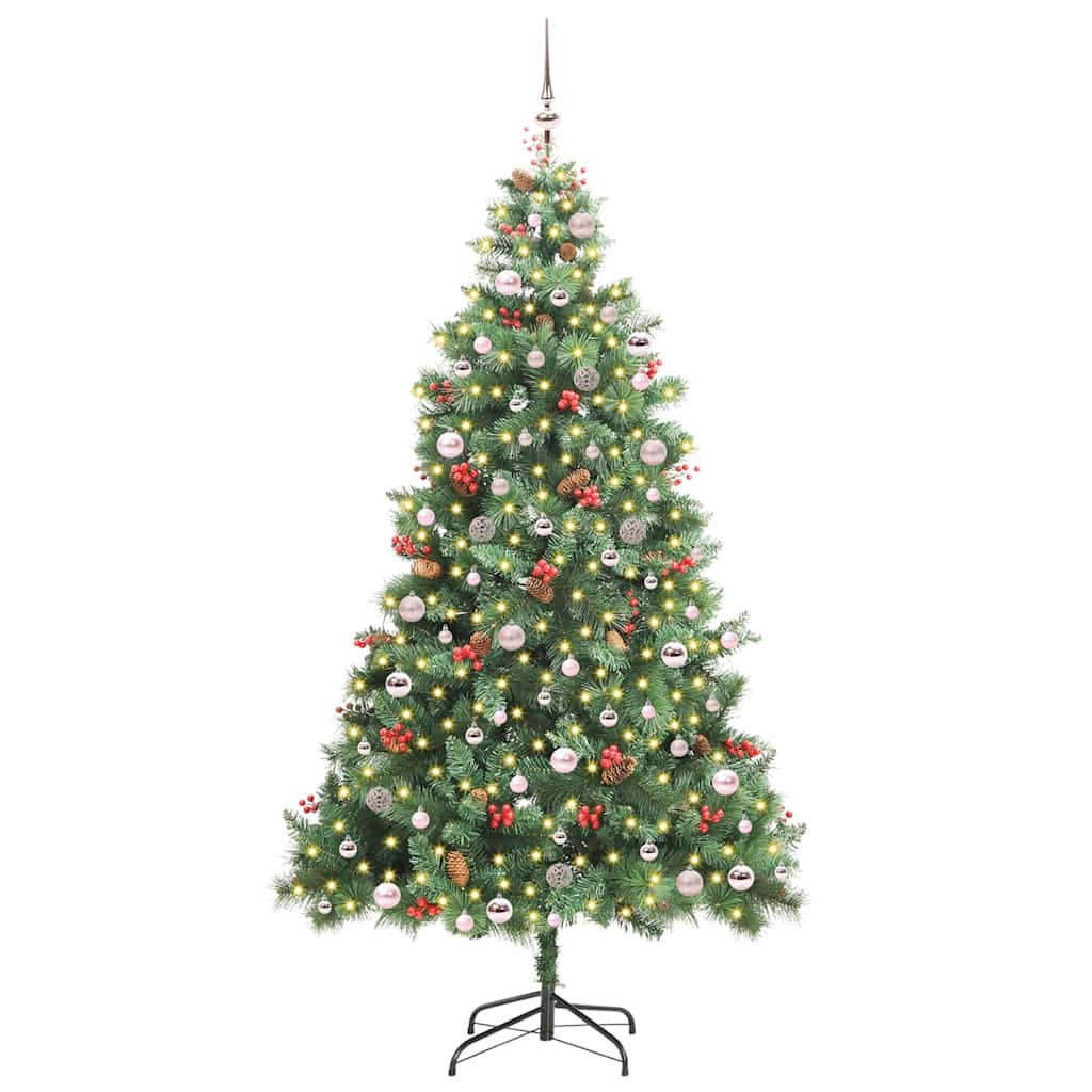 vidaXL Weihnachtsbaum Grün 240 cm