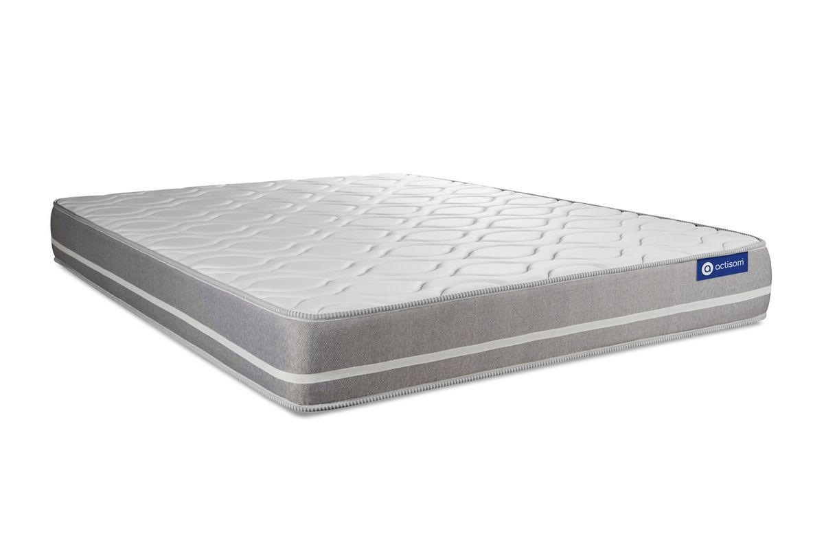 MATRATZE Actilatex touch Latex und Memory-Schaum 160 x 200 cm h1 - Weiß, Textil (160/200cm) - ACTISOM