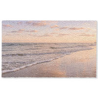 KOBERCE - Pláž - Príboj - Oblaky - 150x90 cm - svetloružová, textil/plast (150/0.4cm) - OnlyWow