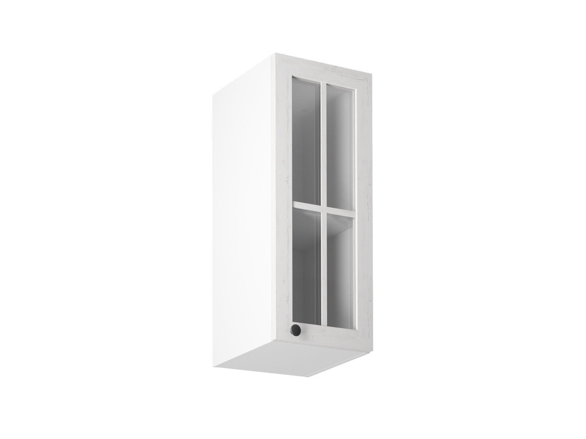 Royal24_Markt Glashängeschrank Pinien 30x72x32 cm