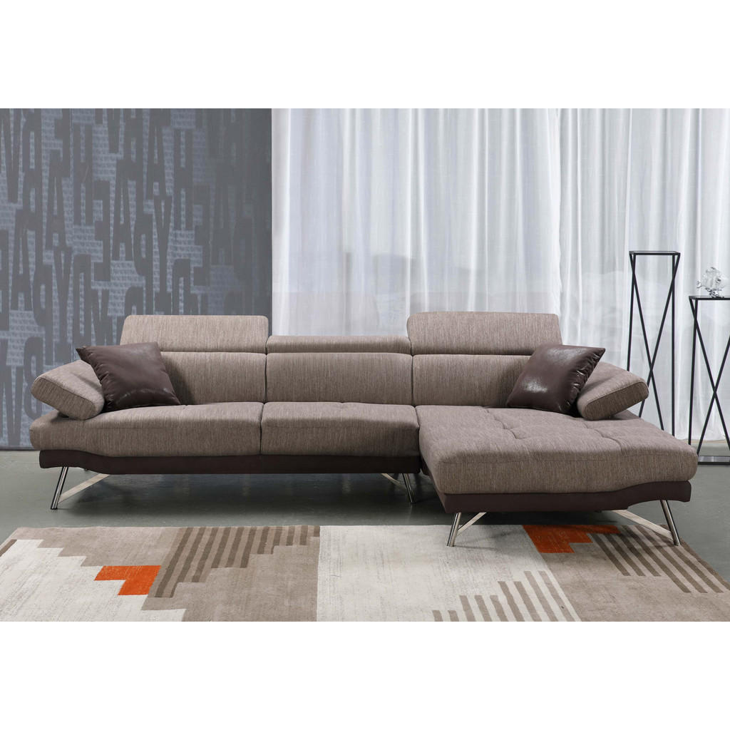 Thumbnail - MCW Sofa, Braun, Textil, L-Form, 300x174 cm, Wohnzimmer, Sofas & Couches, Wohnlandschaften, Ecksofas