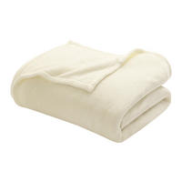 2-PERSONEN-BETTDECKE aus Flanell Flanou 240/220 cm - Beige, Textil (220/240cm) - Douceur d´intérieur